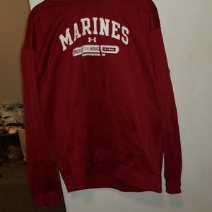 under armor marines hoodie